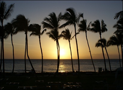 Sunset on Wailea Maui