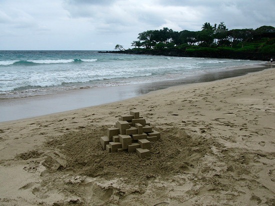 Castelos de areia geometricos (7)
