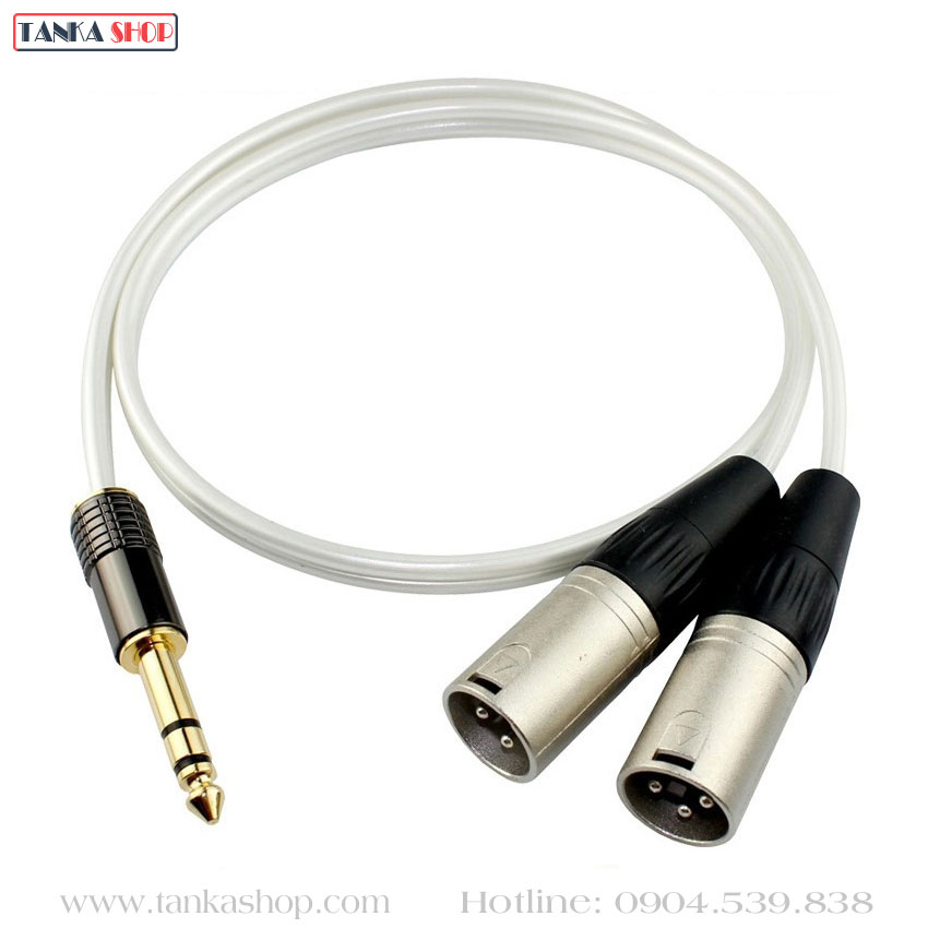 Cáp chuyển đổi 6.5 sang xlr Cáp chuyển đổi 6.5 sang xlr