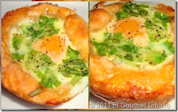 El Gourmet Urbano: Nelson Suarez (@pochove): Hojaldre relleno de huevo ...