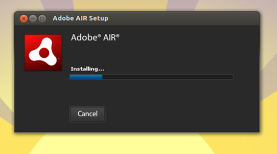 Installing AdobeAir ubunru