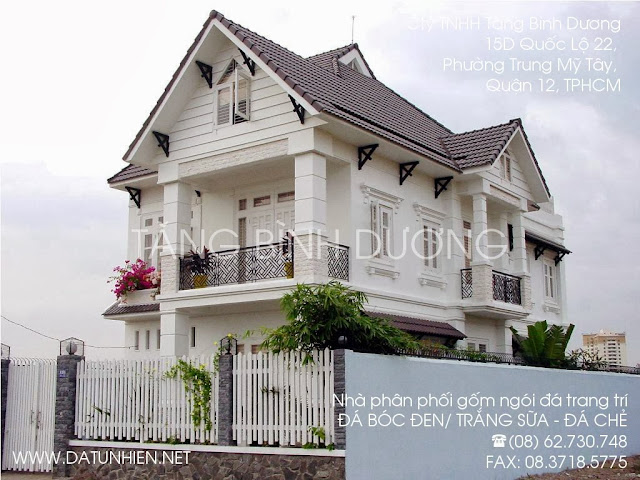 Đá ốp biệt thự da op biet thu