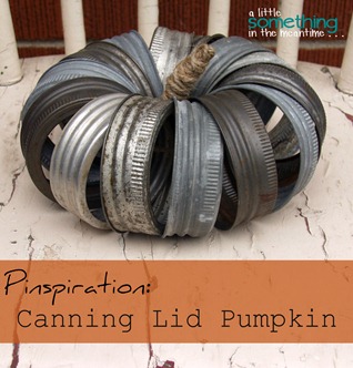 Canning Lid Pumpkin Square Banner WM
