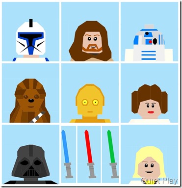 Lego Star Wars characters so far