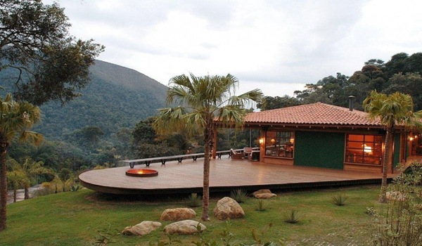 Paisajismo casa en brasil