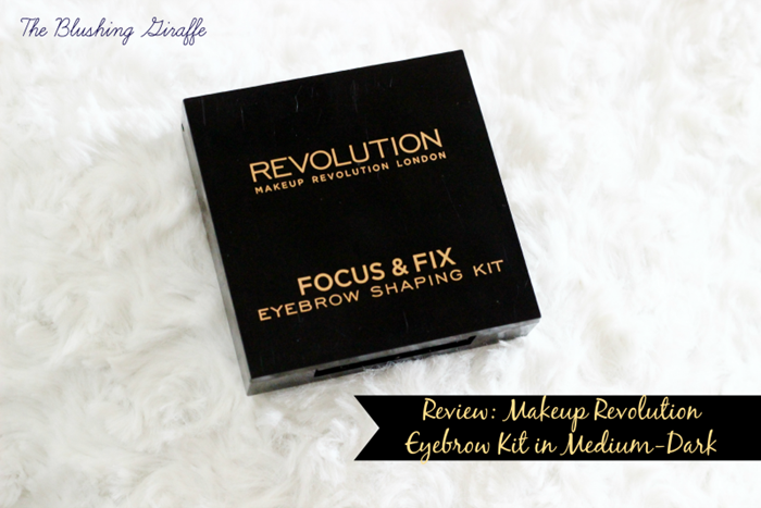 Makeup Revolution London Focus & Fix Kit Eyebrow Shaping