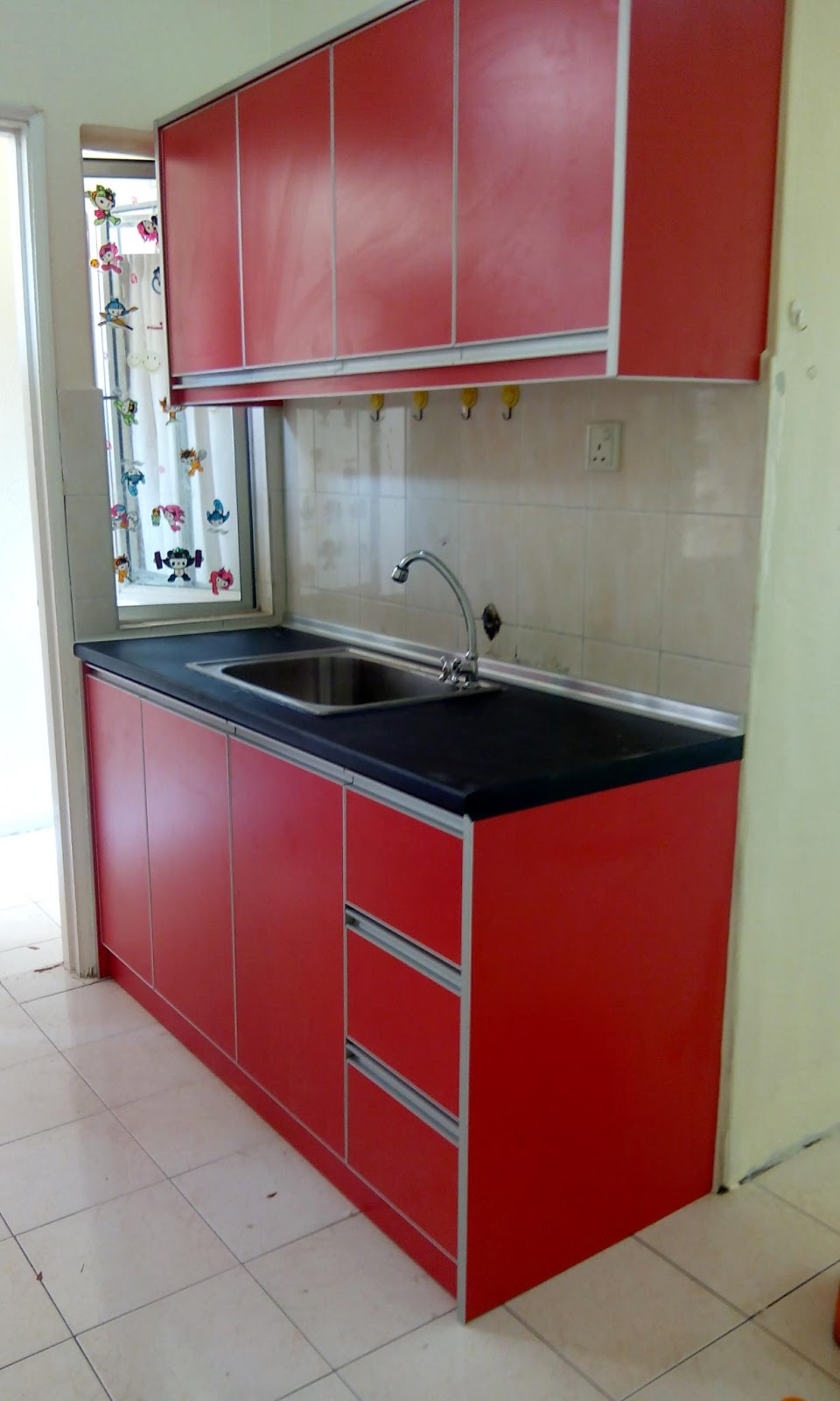 Konsep Terkini Kabinet Dapur Rumah Flat Ppr