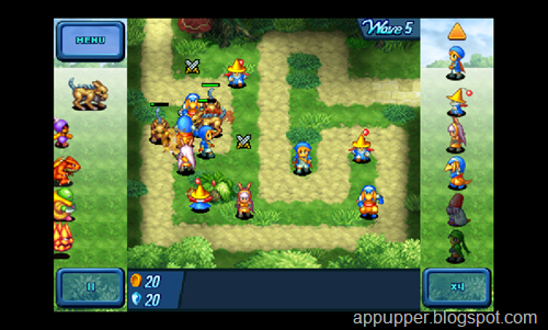 Free Download Crystal Defenders v1.0 Android Game (APK)