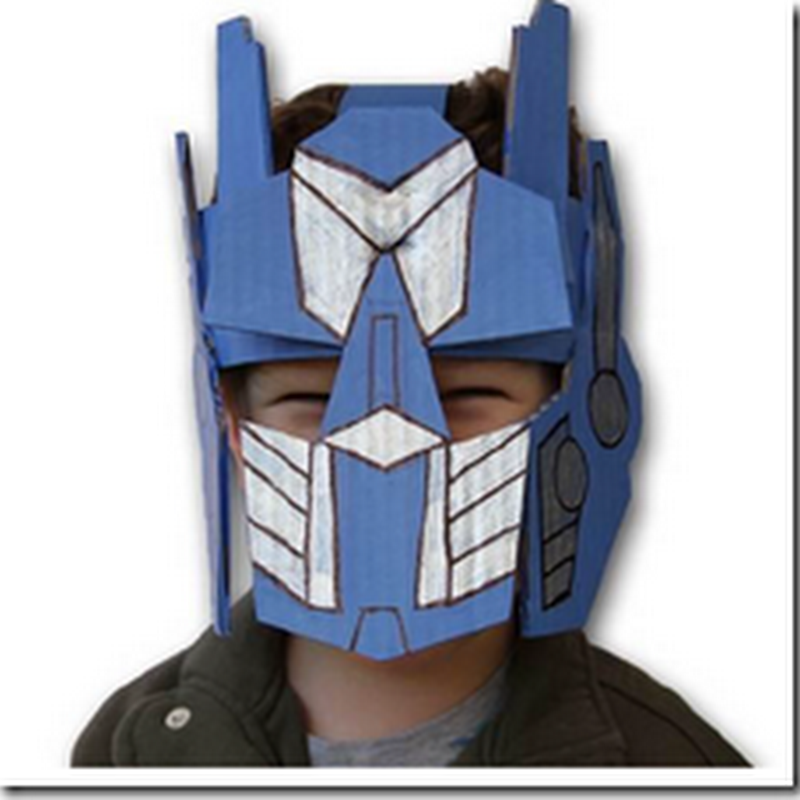 Como hacer un casco de Transformers 