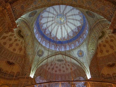 Obiective turistice Istanbul: Cupola moscheea albastra