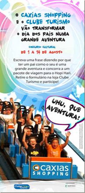 Caxias Shopping Concurso Cultural de Frases dia dos Pais