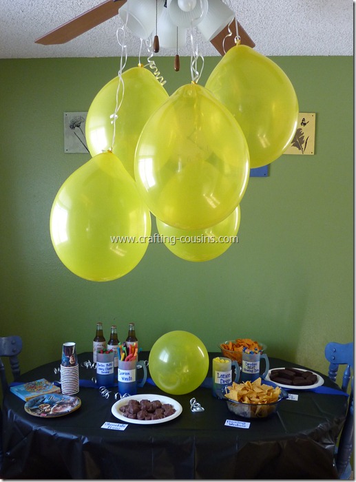Harry Potter birthday party ideas from the Crafty Cousins (11)