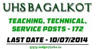 UHS-Bagalkot-Jobs-2014