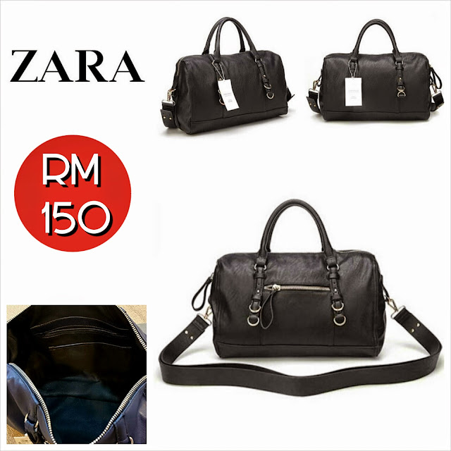 ZARA Bowling Bag (Black) SOLD OUT! SHANTEK COLLECTION