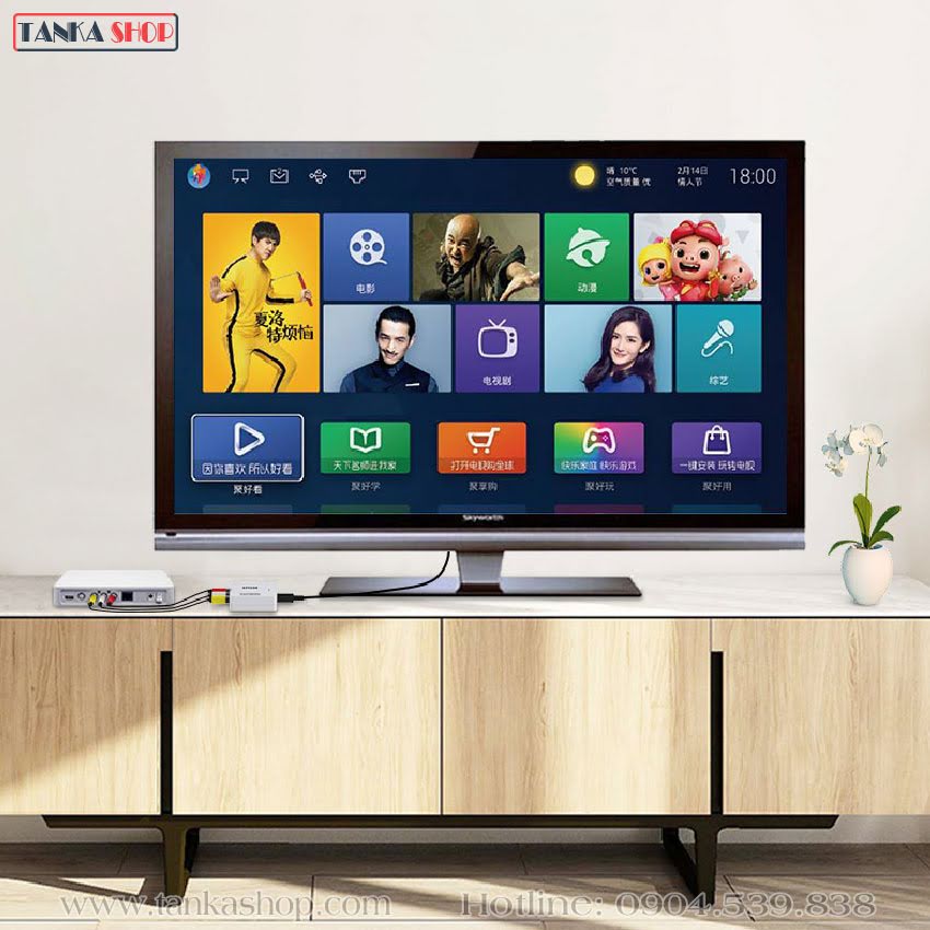 Thiết bị chuyển đổi AV sang HDMI Mini AV2HDMI