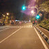 Jalan Raya Darmo Surabaya di Malam Hari