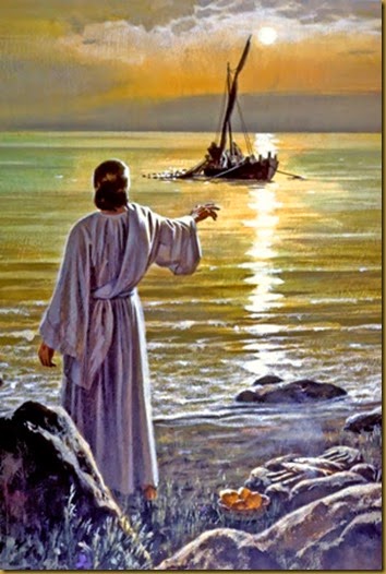 JESUS SE APARECE A LOS APOSTOLES EN TIBERIADES