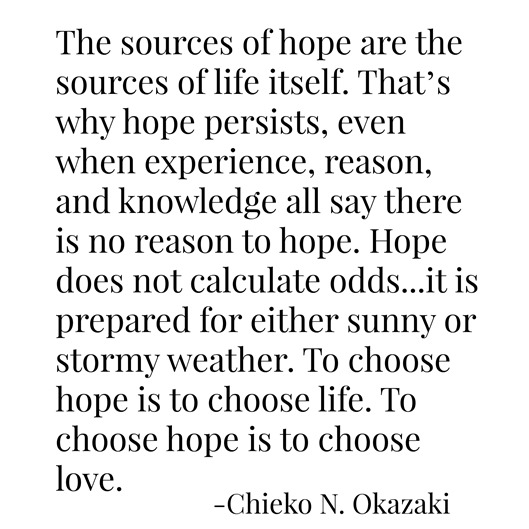 hope -- okazaki