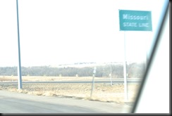 The state Line...Don't Blink or you will miss it!