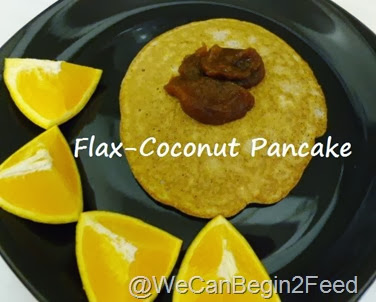 Flax-Coconut Pancake