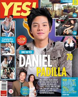 Daniel Padilla on Yes! Aug 2013 cover