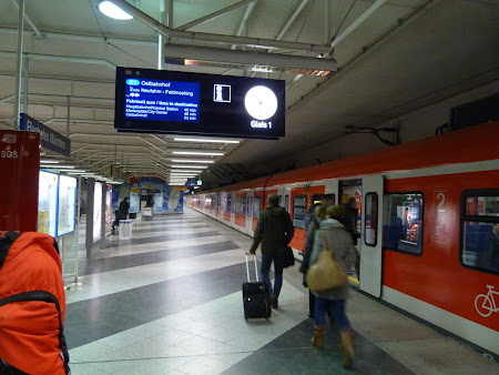 Gara din aeroportul Munchen