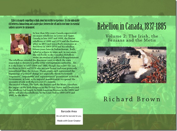 Rebellion in Canada Volume 2