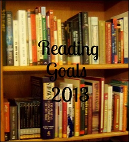 Graphic for Reading Goals 2013