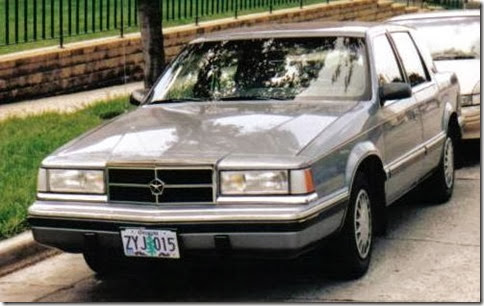 1991 Dodge Dynasty LE in Milwaukee, Wisconsin in May 2004