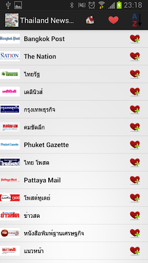 【免費新聞App】Thailand Newspapers And News-APP點子