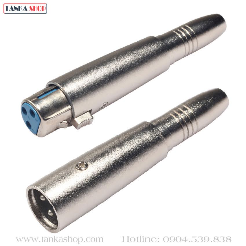 Jack chuyển XLR sang 6.5 cái Jack chuyển XLR sang 6.5 cái