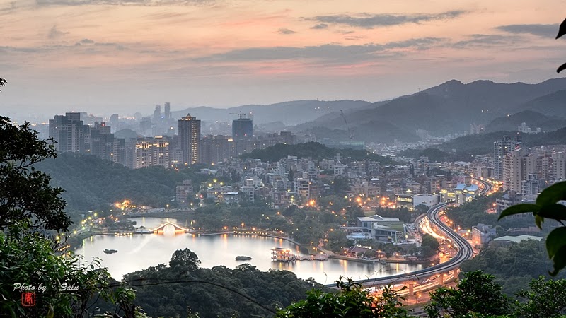 台北 內湖 康樂山 夜景