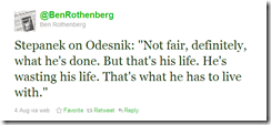 Twitter - @BenRothenberg- Stepanek on Odesnik- -Not ...