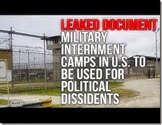 FEMA leaked- Internment Camps for Dissidents