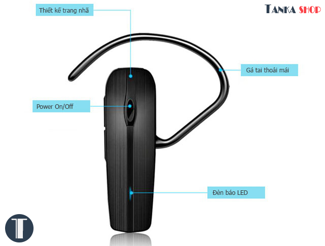 Tai nghe bluetooth cho điện thoại Bluesong H13S
