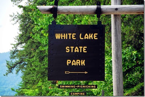 White Lake Sign