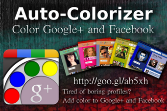 Color Style for Facebook and Google Plus Profile