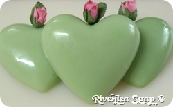 More valentine hearts green (6)