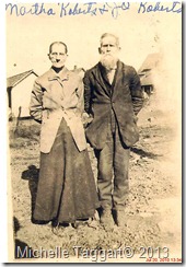 Aunt Marthy and Roberts and her brother Joseph Roberts Aunt Marthy Roberts and brother Joseph Roberts
