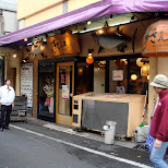 nice looking sushi shop in Ginza, Japan 