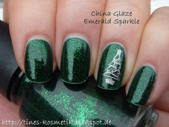 China Glaze Emerald Sparkle 1