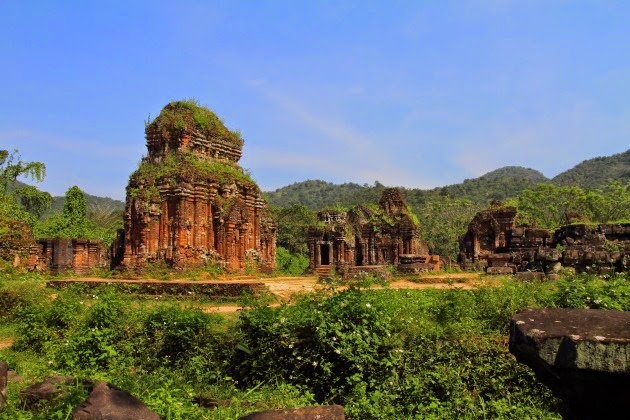 Champa Kingdom Ruins at My Son, Vietnam