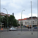 Blick vom Rathaus Lichtenberg in Richtung Parkaue