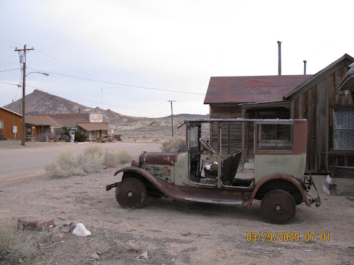 Goldfield, NV; 1930s vehicle