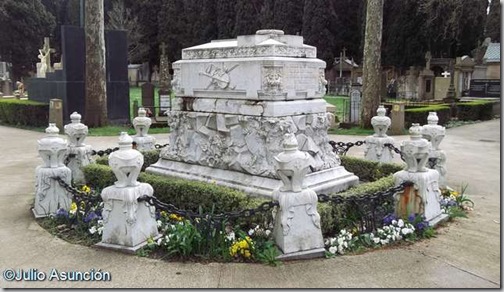 Mausoleo de Sarasate - Cementerio de Pamplona