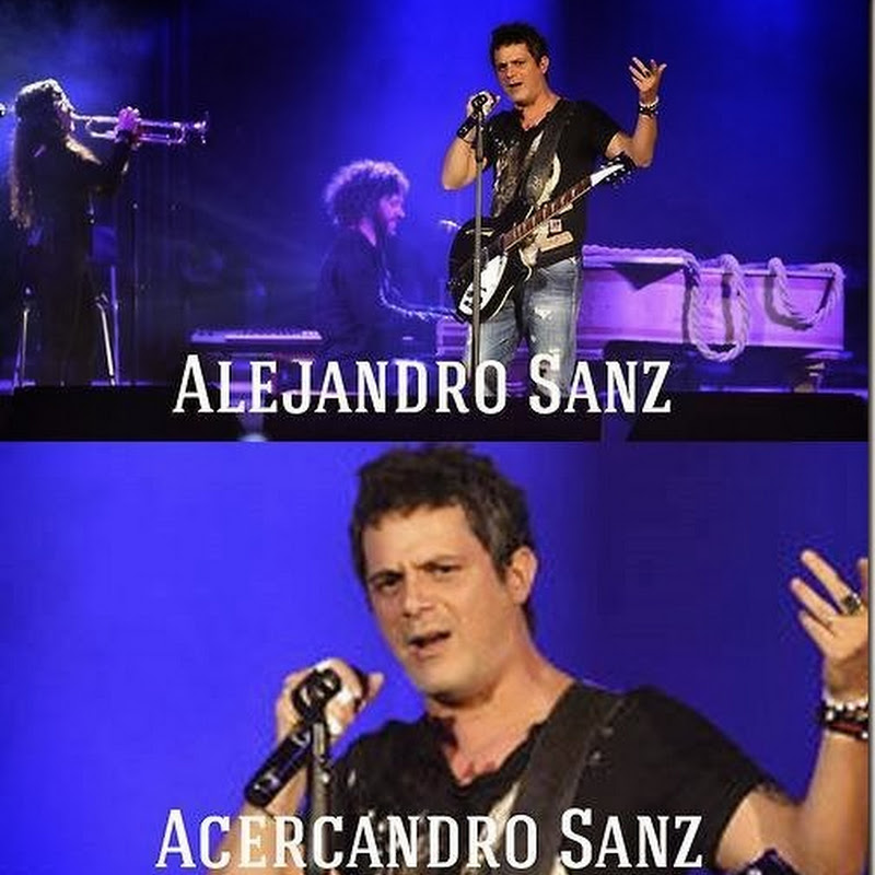 Alejandro y acercandro Sanz, humor