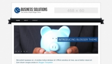 Business solutions blogger template 225x128