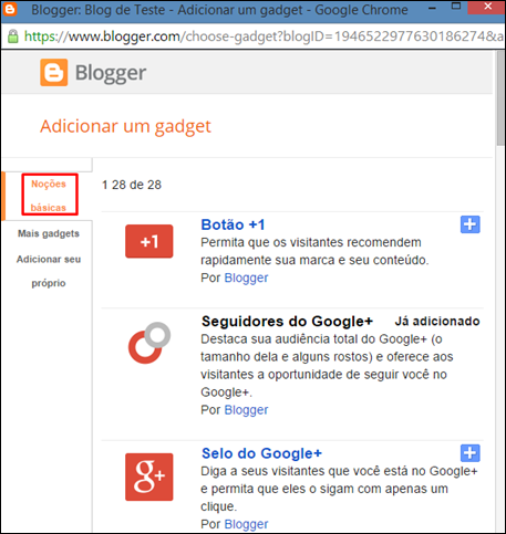 Como instalar um Widget no seu Blog -(Blogger) - Visual Dicas