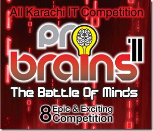 probrains, All Karachi IT Competition