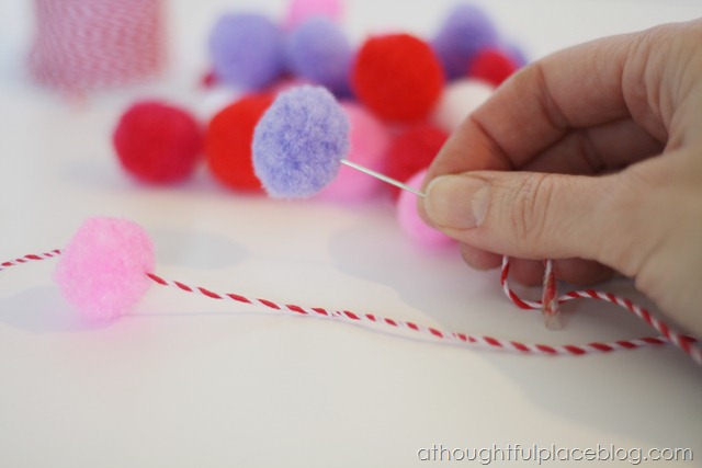 DIY Anthropologie-Inspired Knit Pom-Pom Garland — Gathered Living